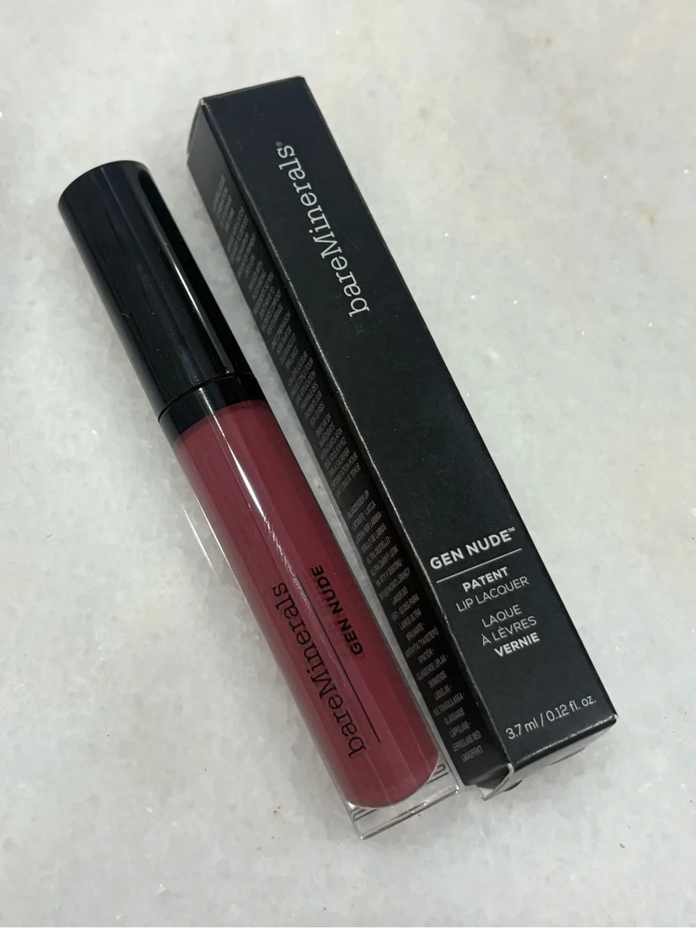bareMinerals Gen Nude Patent Lip Lacquer Werk
